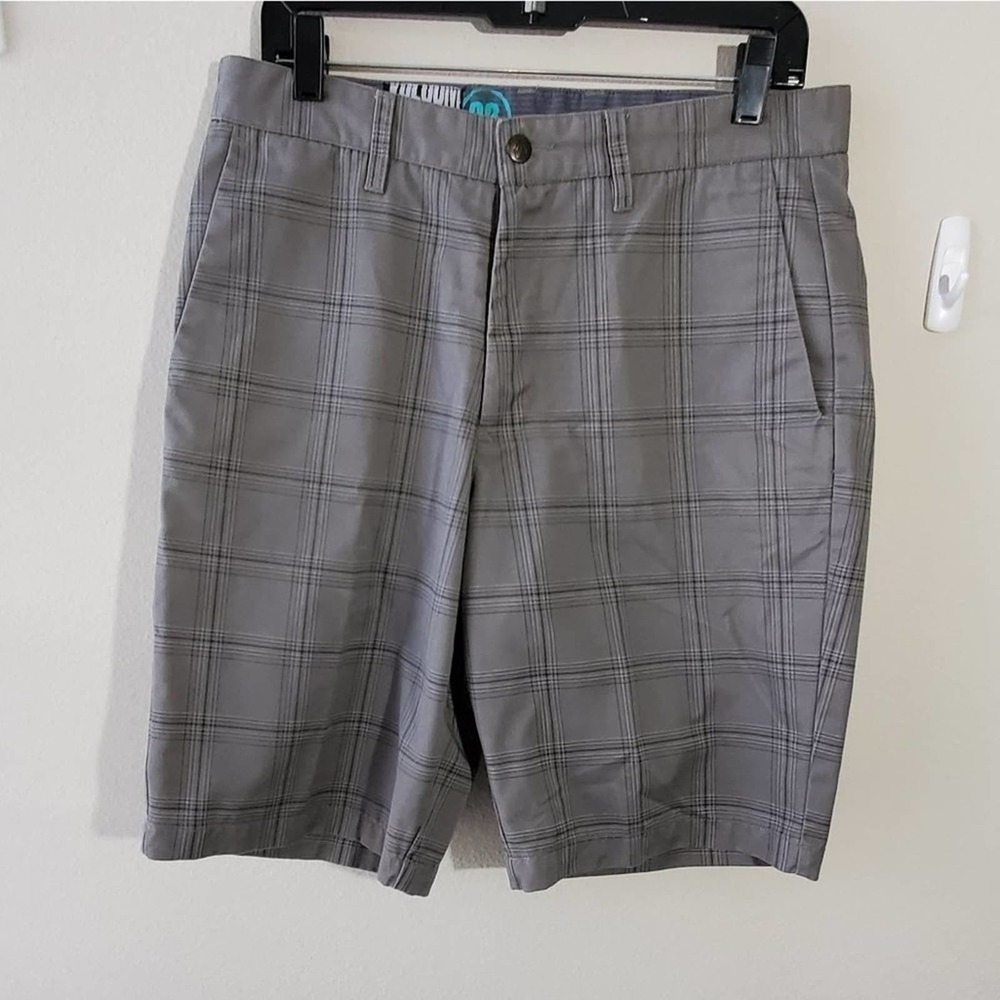 Volcom men's get plaid board active surfing skater athletic shorts size‎ 32
